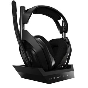 Astro A50 Gaming Headset with Charging Base and Cords